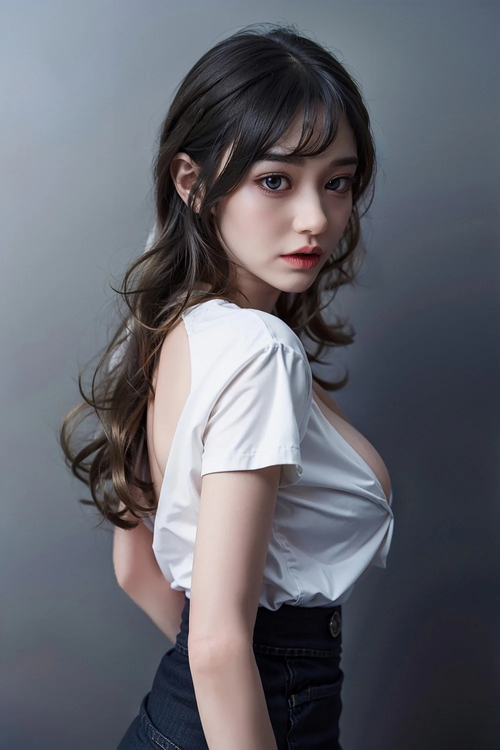 US Stock - RIDMII Miranda Plus 169cm #462 Unique Design Silicone ROS Head Love Doll TPE Body Realistic BBW Movable Jaw Sex Doll