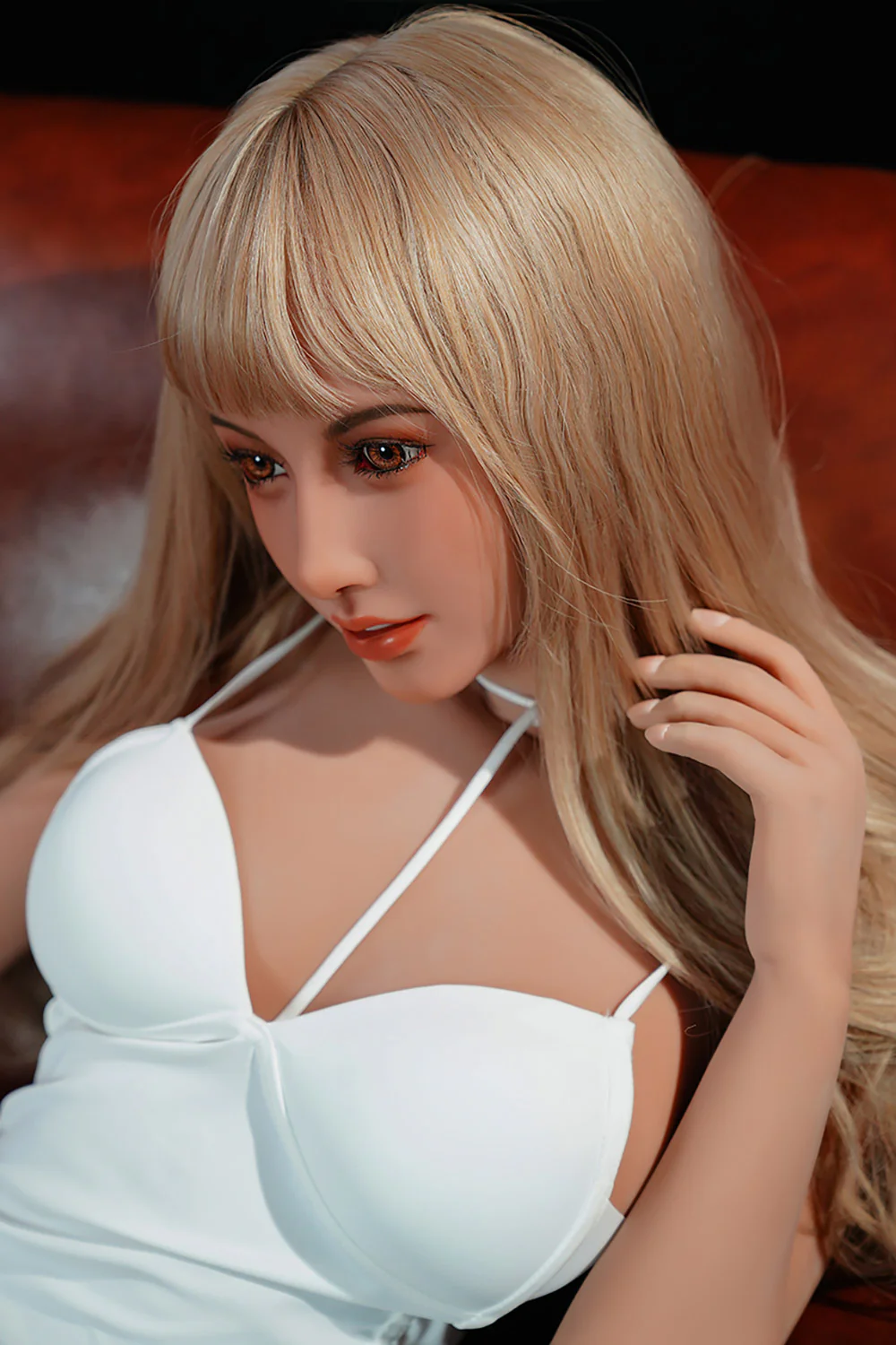 US Stock - 163cm Edwige Beautiful Girl TPE Sex Doll E #DC08 Small Boob Love Doll